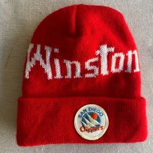Vintage San Diego Clippers x Winston beanie stadium giveaway